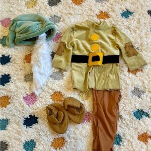 Baby Dwarf Costume Set - Snow White Halloween Costume - Size 12-18m